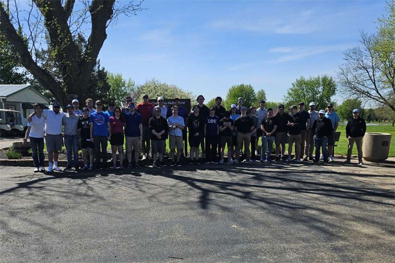 QCS proudly sponsored 9th hole at the UW Platteville Mechanical Engineering School hosted golf outing.